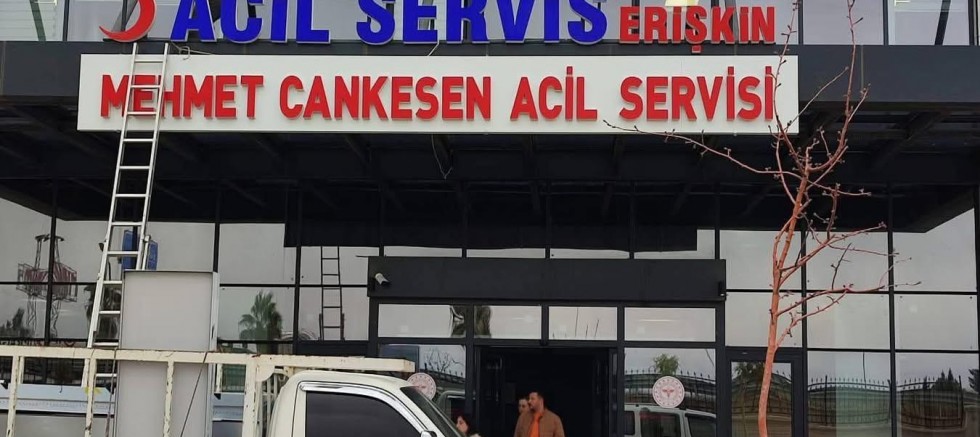 Acil ünitesine Mehmet CANKESEN ismi konuldu.