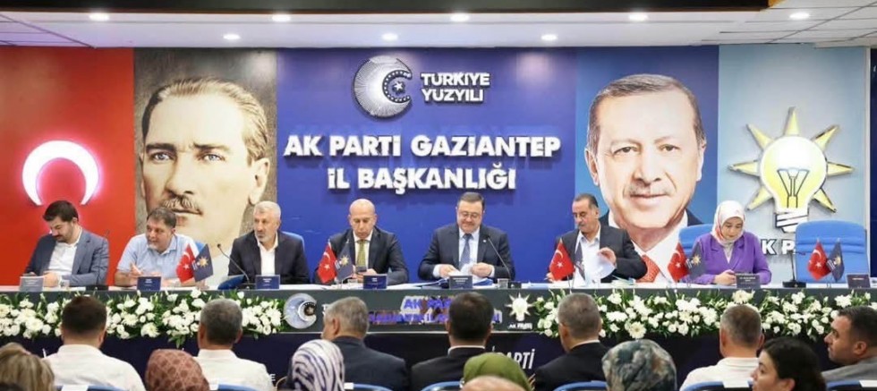 AK Parti Gaziantep’te Temmuz Ayı Daraltılmış İl Danışma Meclisi Toplantısı Yapıldı