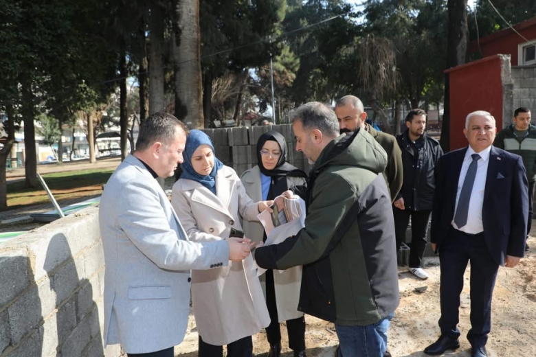Başkan Doğan, Nizip’teki projeleri yerinde inceledi 