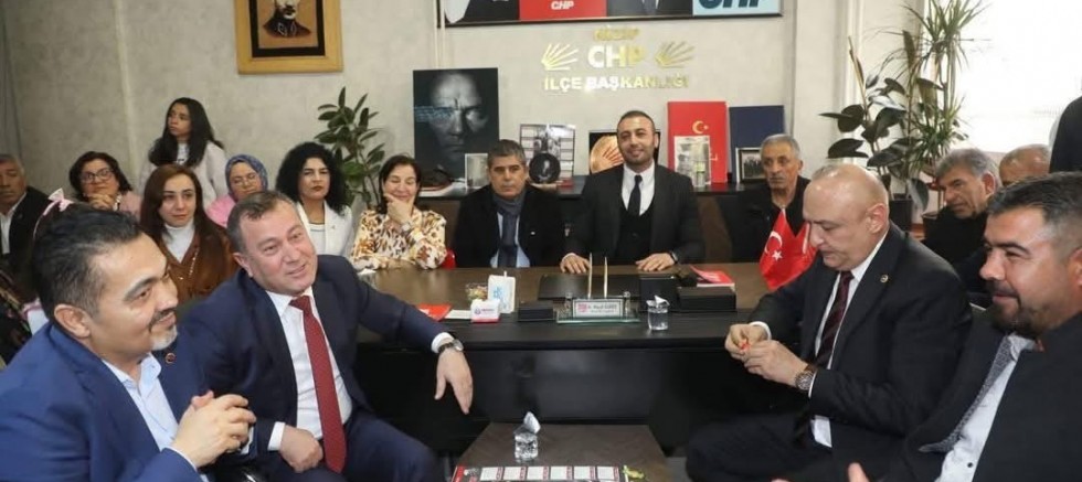 CHP NİZİP İLÇESİNDE BAYRAMLAŞMA