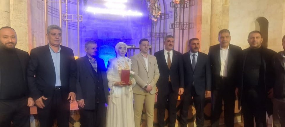 İsmail Yaşar başkanının Mutlu Günü: Kızı Aslıgül Dünyaevine Girdi