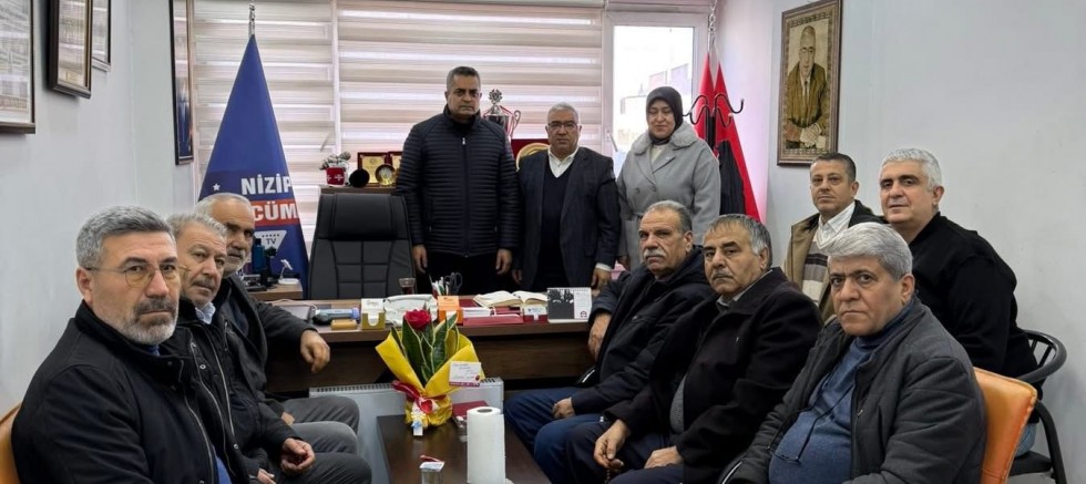 İYİ Parti Nizip İlçe Teşkilatından Gazetemize Anlamlı Ziyaret