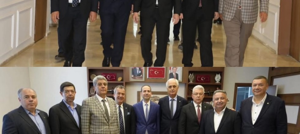 Milas TSO Heyeti ve Nizip Ticaret Odası Heyetinden Nizip Protokolüne Ziyaret  