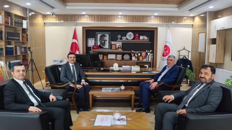 MÜFTÜ TOLAN'DAN İLÇE MÜFTÜLÜĞÜMÜZE ZİYARET