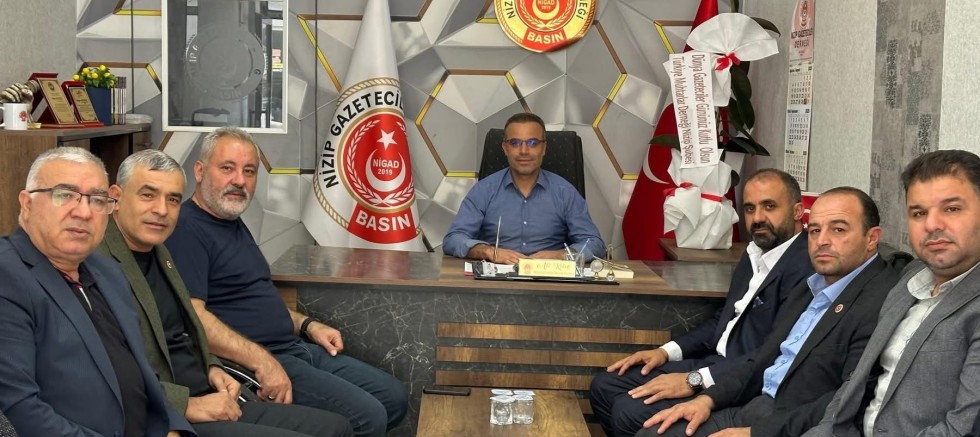 Muhtarlar Derneği’nden Gazeteciler Günü Ziyareti