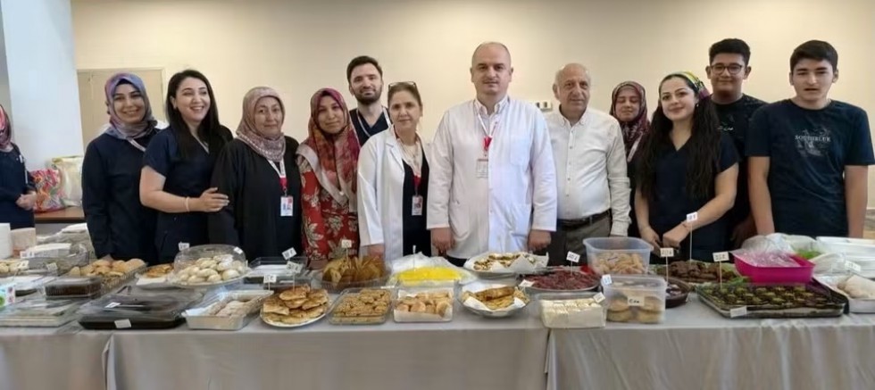 Nizip Devlet Hastanemiz ve TRSM Misafirlerimizden İlham Veren Kermes Etkinliği