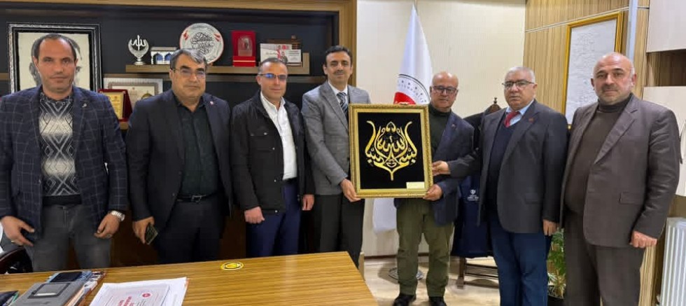 Nizip Gazeteciler Derneği’nden İlçe Müftüsü Selahattin Özçelik’e Ziyaret