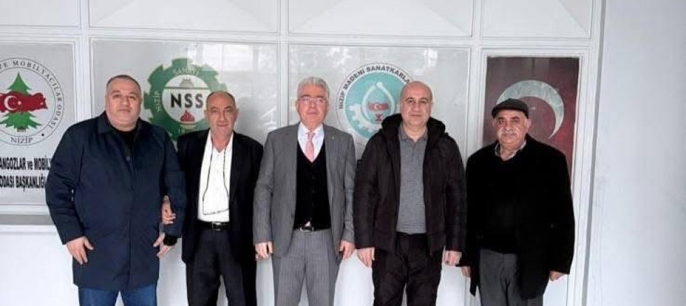 Nizip Madeni Sanatkarlar Odası Başkanı Hüseyin Kök’e Hayırlı Olsun Ziyaretleri Sürüyor