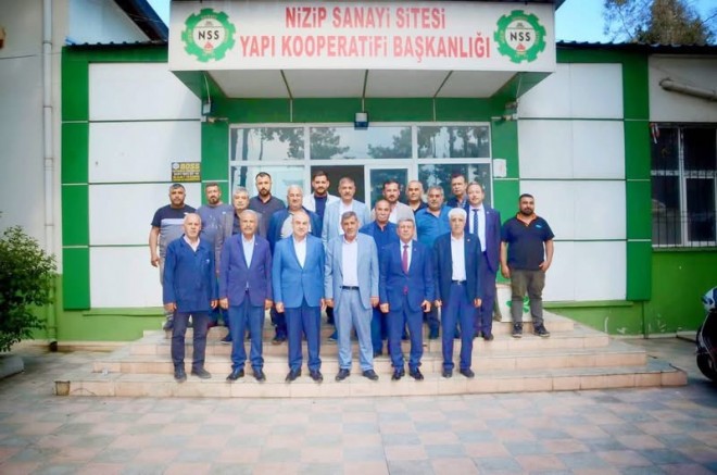 NTB’DEN NİZİP SANAYİ SİTESİ KOOPERATİFİ’NE HAYIRLI OLSUN ZİYARETİ