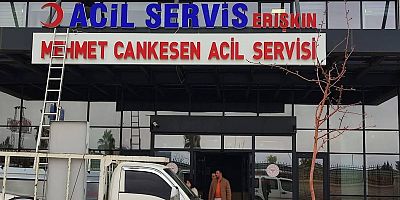 Acil ünitesine Mehmet CANKESEN ismi konuldu.