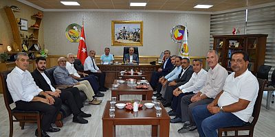 AK PARTİ GAZİANTEP MİLLETVEKİLİ ÖZKEÇECİ VE BERABERİNDEKİ HEYET NTB’Yİ ZİYARET ETTİ