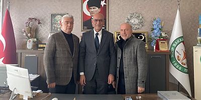 Başkan Özyurt ve Sanayici Yakar'dan ; Başkan Canpolat’a Hayırlı Olsun Ziyareti