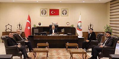 Başkan Sarı'ya Ziyaret