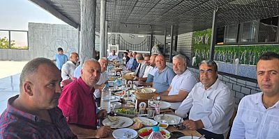 CHP Nizip İlçe Başkanı Mustafa Şahin, Basın Mensuplarıyla Bir Araya Geldi