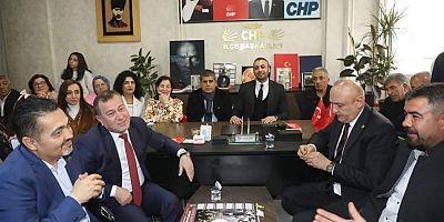 CHP NİZİP İLÇESİNDE BAYRAMLAŞMA