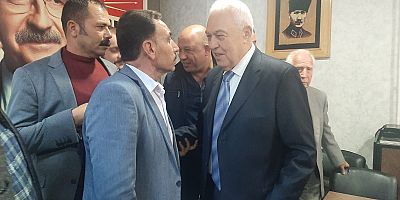Gaziantep Büyükşehir eski Belediye  Başkanı Celal Doğan'da Nizip CHP ilçe başkanlığına ziyaret.