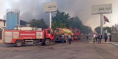 Gaziantep Organize Sanayi'de Yangın 