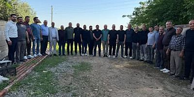 Gaziantep Şehitler ve Gaziler Derneği Başkanı Hasan Basri Yılmaz, Kesiktaş Köyü’nde Gaziantep’te görev yapan daire müdürlüklerinden gelen kıymetli misafirleri samimi bir ortamda ağırladı