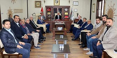 Gaziantep Vergi Dairesi ve Yeniden Refah Partisi’nden NTO’ya Hayırlı Olsun Ziyareti