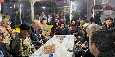 Gül ve Sarı şehit ailesini yalnız bırakmadı 