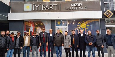 İYİ Parti Nizip İlçe Teşkilatına Ziyaret 