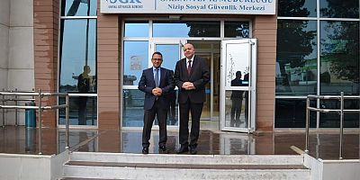 Kaymakam Çağlar'dan SGK'ya Ziyaret