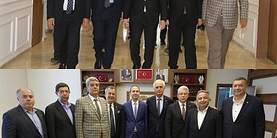 Milas TSO Heyeti ve Nizip Ticaret Odası Heyetinden Nizip Protokolüne Ziyaret  