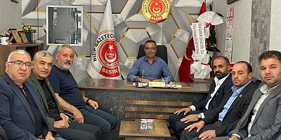 Muhtarlar Derneği’nden Gazeteciler Günü Ziyareti