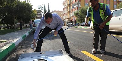 Nizip Belediyesi gece gündüz sahada: Yollar yenileniyor