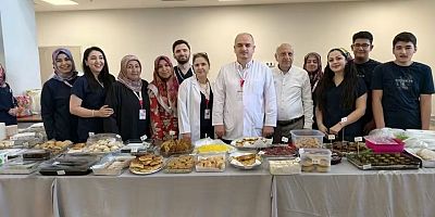 Nizip Devlet Hastanemiz ve TRSM Misafirlerimizden İlham Veren Kermes Etkinliği