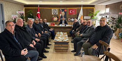 Nizip Gazeteciler Derneği’nden AK Parti İlçe Başkanlığı’na Ziyaret