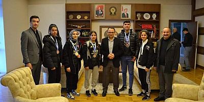  NİZİP KAYMAKAMIMIZ ÇAĞLAR'A ZİYARET. 