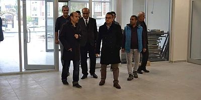 Nizip Kaymakamımız Çağlar Kültür Merkezinde İncelemelerde Bulundu 