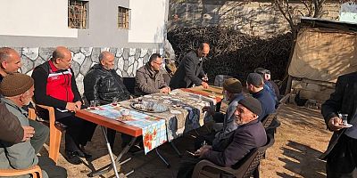 Nizip Kaymakamımız Çağlar Yöre Çiftçisi ile bir araya geldi 