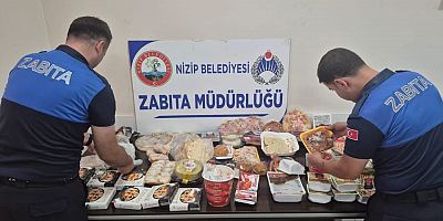 Nizip’te tarihi geçmiş ürünlere geçit yok: Cezalar kesildi, ürünler toplandı