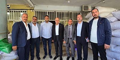 NİZİP TİCARET BORSASI’NDAN FISTIK HALİ ESNAFINA ANLAMLI ZİYARET
