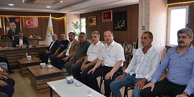 NTB HEYETİNDEN AKP VE MHP İLÇE YÖNETİMİNE 
