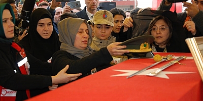 Şehit Teğmen'e Acı Veda
