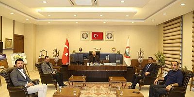 TEDAŞ 'TAN BAŞKAN SARI'YA ZİYARET 