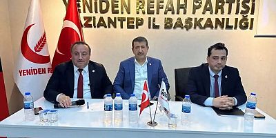 Yeniden Refah Partisi Gaziantep İl Divan Toplantısı Geniş Katılımla Gerçekleştirildi