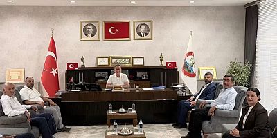 Yeniden Refah Partisi İlçe Teşkilatından Başkan Ali Doğan’a Geçmiş Olsun Ziyareti