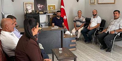 Yeniden Refah Partisi Nizip Teşkilatı’ndan Fırat Mahallesi Muhtarlığına Ziyaret