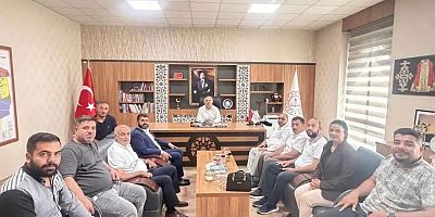 Yeniden Refah Partisi Nizip Teşkilatı’ndan İlçe Milli Eğitim Müdürü Gündeş’e Ziyaret