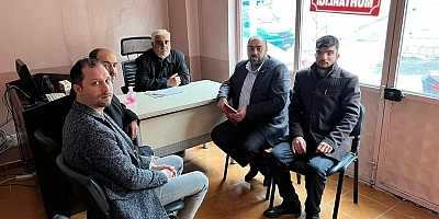 Yeniden Refah Partisinden Muhtarlara Ziyaret.