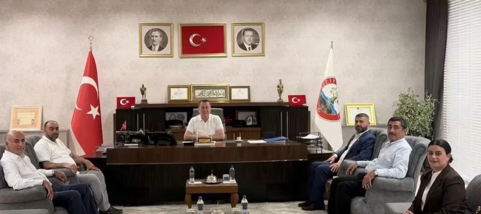 Yeniden Refah Partisi İlçe Teşkilatından Başkan Ali Doğan’a Geçmiş Olsun Ziyareti